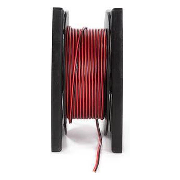 HQ Power Luidsprekerkabel op rol | HQ Power | 100 meter (2.5 mm², Rood/Zwart) HQLW10006 K010308568 - 2