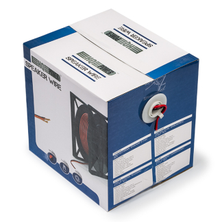 HQ Power Luidsprekerkabel op rol | HQ Power | 100 meter (4 mm², Rood/Zwart) HQLW10007 K010308569 - 1