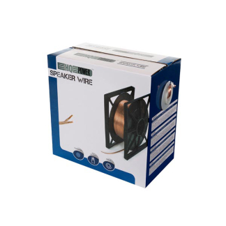 HQ Power Luidsprekerkabel op rol | HQ Power | 100 meter (4 mm², Transparant) HQLW14003 K010308576 - 1