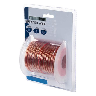 HQ Power Luidsprekerkabel op rol | HQ Power | 15 meter (1.5 mm², Transparant) HQLW11002 K010308561 - 3