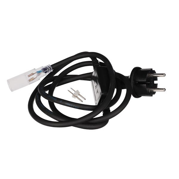 HQ Power Voedingskabel voor led lichtslangen | HQ Power (180 cm, 3000W) HQRL99001 K150302450 - 1