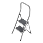Hailo Huishoudtrap | Hailo | 2-treeds (Inklapbaar, Max. 150 kg, Metaal, Antraciet/zwart) 4352-101 K170405235 - 1