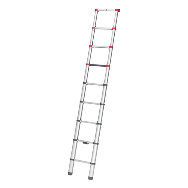 Hailo Ladder | Hailo | 2.64 meter (9 treden, Inschuifbaar, Muurbeschermer) 7113-091 K170405231 - 4