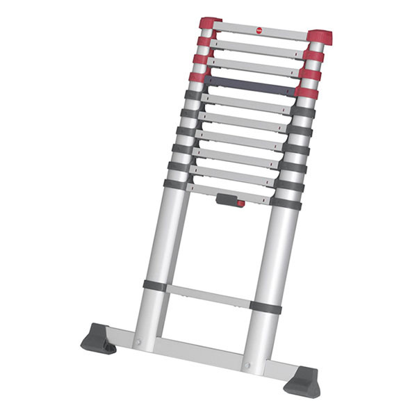 Hailo Ladder | Hailo | 3.22 meter (11 treden, Inschuifbaar, Muurbeschermer) 7113-111 K170405232 - 1
