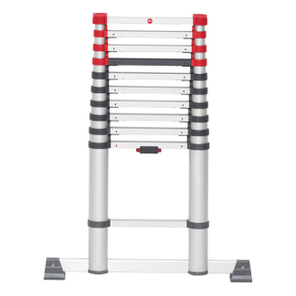 Hailo Ladder | Hailo | 3.22 meter (11 treden, Inschuifbaar, Muurbeschermer) 7113-111 K170405232 - 2