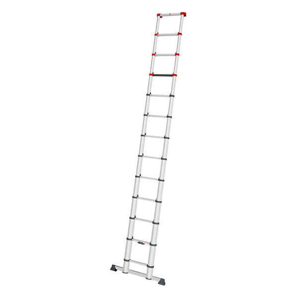 Hailo Ladder | Hailo | 3.8 meter (13 treden, Inschuifbaar, Muurbeschermer) 7113-131 K170405233 - 5