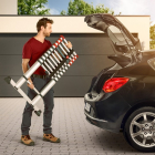 Hailo Ladder | Hailo | 3.8 meter (13 treden, Inschuifbaar, Muurbeschermer) 7113-131 K170405233 - 9