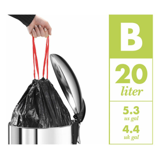 Hailo Prullenbak | Hailo | 28 liter (Duo, Plaatstaal, Voor in keukenkastje, Uitschuiffunctie) 3659-001 K170104629 - 4