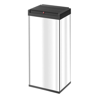 Hailo Prullenbak | Hailo | 52 liter (Duo, Swingdeksel, RVS met kunststof, Zelfsluitend) 0860-211 K170104626 - 1