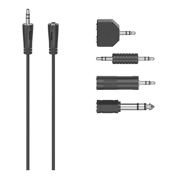 Hama 3.5 mm jack aansluitset | Hama | 5-delig (Stereo, 3-polig) 205122 K010411056 - 1