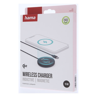 Hama Draadloze oplader | Hama (Snellader, Qi2, 15W, Zwart) 201750 K070501273 - 9