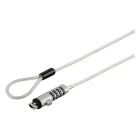 Hama Laptopslot | Hama | USB | 1.8 meter (Cijfercode, Carbonstaal, Zilver) 126821 K010214589 - 1
