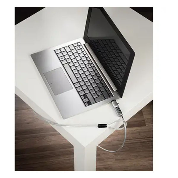 Hama Laptopslot | Hama | USB | 1.8 meter (Cijfercode, Carbonstaal, Zilver) 126821 K010214589 - 4