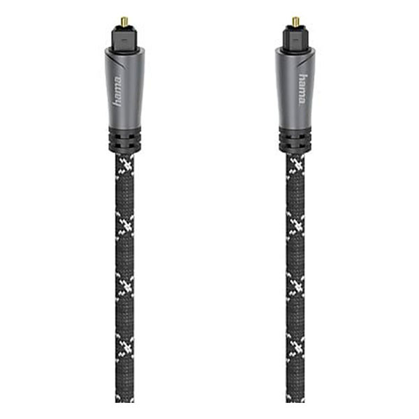 Hama Optische kabel | M ↔ M | Toslink | Hama | 1.5 meter (Metalen behuizing) 205139 K010411199 - 1
