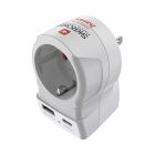 Hama Reisstekker met USB | Hama | Europa naar Amerika (Geaard, Type C en F → Type B, 1x USB A, 1x USB C) 223479 K050801117 - 1