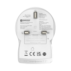 Hama Reisstekker met USB | Hama | Europa naar Engeland (Geaard, Type C en F → Type G, 1x USB A, 1x USB C) 223478 K050801116 - 4