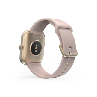 Hama Smartwatch | Hama | 5000 | 1.6” (Android en iOS, Telefoonfunctie, Hartslagmeter, 100 sportmodi, Slaapmonitor, 300 mAh batterij, Vierkant, Roze) 178615 K070501308 - 3