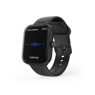 Hama Smartwatch | Hama | 5000 | 1.6” (Android en iOS, Telefoonfunctie, Hartslagmeter, 100 sportmodi, Slaapmonitor, 300 mAh batterij, Vierkant, Zwart) 178614 K070501307 - 9