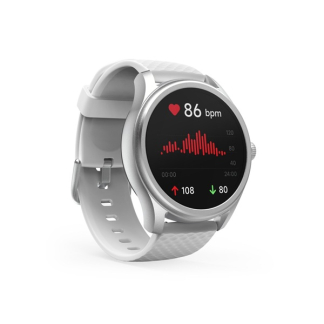 Hama Smartwatch | Hama | 5010 | 1.4” (Android en iOS, Telefoonfunctie, Hartslagmeter, 100 sportmodi, Slaapmonitor, 300 mAh batterij, Rond, Grijs) 178617 K070501310 - 5