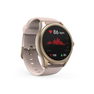 Hama Smartwatch | Hama | 5010 | 1.6” (Android en iOS, Telefoonfunctie, Hartslagmeter, 100 sportmodi, Slaapmonitor, 300 mAh batterij, Rond, Roze) 178616 K070501309 - 5