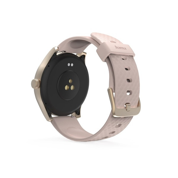 Hama Smartwatch | Hama | 5010 | 1.6” (Telefoonfunctie, Hartslagmeter, 100 sportmodi, Slaapmonitor, 300 mAh batterij, Roze) 178616 K070501309 - 3