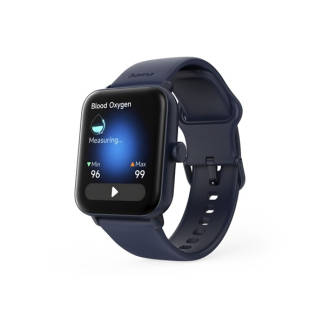 Hama Smartwatch | Hama | 6010 | 1.6” (Android en iOS, GPS, Telefoonfunctie, Hartslagmeter, 100 sportmodi, Zwemmen, Slaapmonitor, 350 mAh batterij, Vierkant, Blauw) 178621 K070501313 - 8