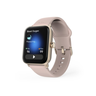 Hama Smartwatch | Hama | 6010 | 1.6” (Android en iOS, GPS, Telefoonfunctie, Hartslagmeter, 100 sportmodi, Zwemmen, Slaapmonitor, 350 mAh batterij, Vierkant, Roze) 178620 K070501312 - 8