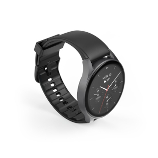 Hama Smartwatch | Hama | 8900 | 1.4” (Android en iOS, AMOLED, GPS, Telefoonfunctie, Hartslagmeter, 100+ sportmodi, Zwemmen, Slaapmonitor,  300 mAh batterij, Rond, Zwart) 178611 K070501304 - 4