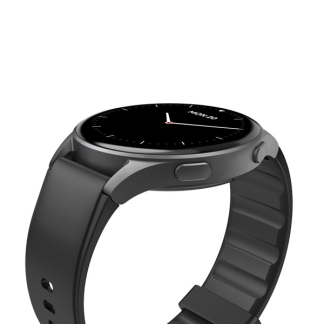 Hama Smartwatch | Hama | 8900 | 1.4” (Android en iOS, AMOLED, GPS, Telefoonfunctie, Hartslagmeter, 100+ sportmodi, Zwemmen, Slaapmonitor,  300 mAh batterij, Rond, Zwart) 178611 K070501304 - 5