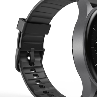 Hama Smartwatch | Hama | 8900 | 1.4” (Android en iOS, AMOLED, GPS, Telefoonfunctie, Hartslagmeter, 100+ sportmodi, Zwemmen, Slaapmonitor,  300 mAh batterij, Rond, Zwart) 178611 K070501304 - 7
