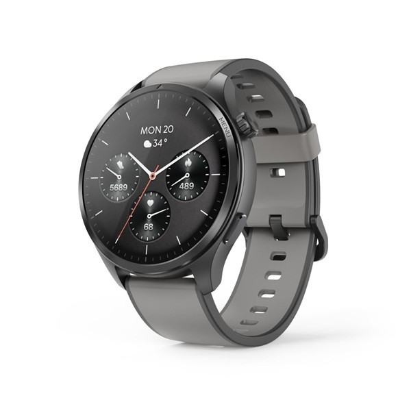Hama Smartwatch | Hama | 9000 | 1.4” (AMOLED, GPS, Telefoonfunctie, Hartslagmeter, 100 sportmodi, IP68, Slaapmonitor, 450 mAh batterij, Zwart) 178627 K070501315 - 1