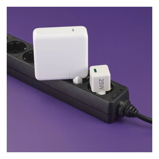 Hama USB C snellader | Hama | 1 poort (USB C, 25W, Wit) 201981 K070501280 - 5