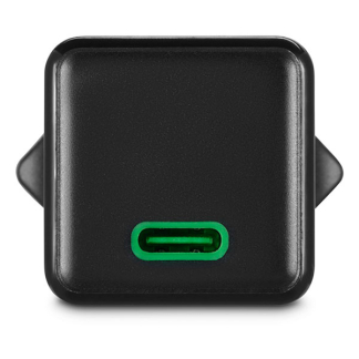 Hama USB C snellader | Hama | 1 poort (USB C, GaN, 30W, Zwart) 201986 K070501285 - 3
