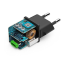 Hama USB C snellader | Hama | 1 poort (USB C, GaN, 30W, Zwart) 201986 K070501285 - 4