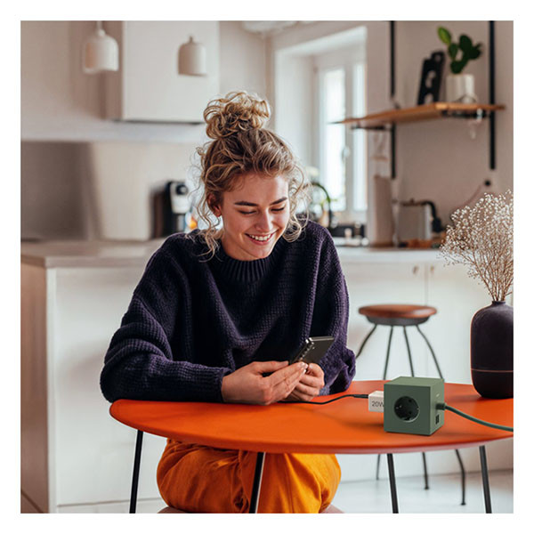 Hama USB C snellader | Hama | 2 poorten (1x USB C, 1x USB A, 20W, Wit) 201991 K070501287 - 7
