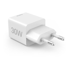 Hama USB C snellader | Hama | 2 poorten (1x USB C, 1x USB A, 30W, Wit) 201992 K070501288 - 2
