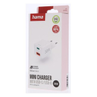 Hama USB C snellader | Hama | 2 poorten (1x USB C, 1x USB A, 30W, Wit) 201992 K070501288 - 7