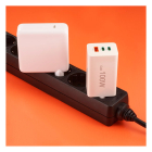 Hama USB C snellader | Hama | 3 poorten (2x USB C, 1x USB A, 100W, Wit) 201997 K070501292 - 6