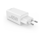 Hama USB C snellader | Hama | 3 poorten (2x USB C, 1x USB A, 65W, Wit) 201996 K070501291 - 2