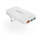 Hama USB C snellader | Hama | 3 poorten (2x USB C, 1x USB A, GaN, 65W, Zwart) 201976 K070501278 - 2