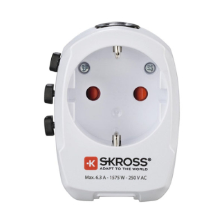 Hama Universele reisstekker met USB | Hama | World Travel Pro Light | Wereld naar Wereld (Uitschuifbaar, 2x USB A) 223474 K050801119 - 2