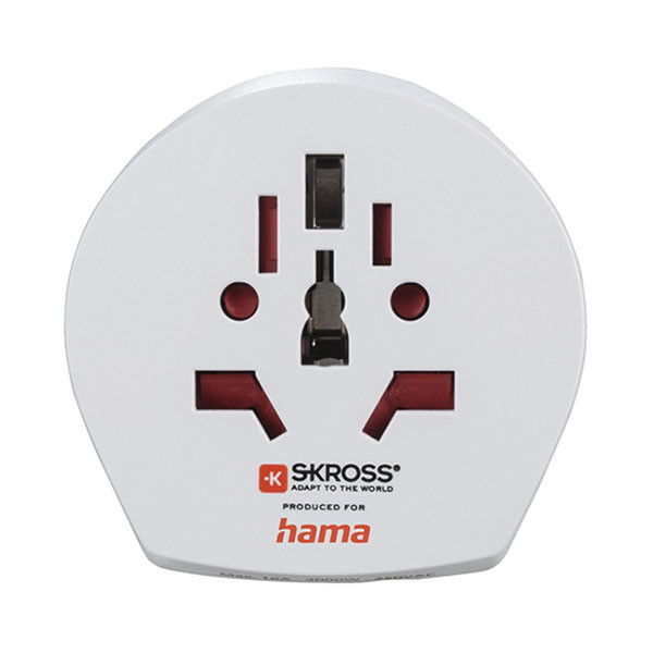 Hama Universele reisstekker met USB | Hama | World Travel Pro Light | Wereld naar Wereld (Uitschuifbaar, 2x USB A) 223474 K050801119 - 3