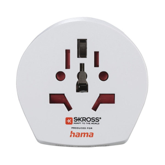Hama Universele reisstekker met USB | Hama | World Travel Pro Light | Wereld naar Wereld (Uitschuifbaar, 2x USB A) 223474 K050801119 - 3