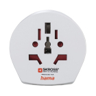 Hama Universele reisstekker met USB | Hama | World Travel Pro Light | Wereld naar Wereld (Uitschuifbaar, 2x USB A) 223474 K050801119 - 3