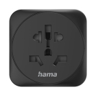 Hama Wereldstekker | Hama | Wereld naar Type E en F (Geaard, Zwart) 223454 K050801105 - 2
