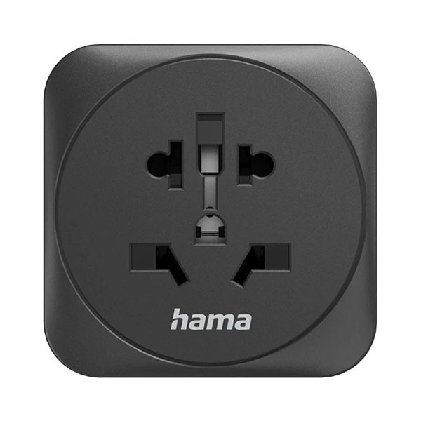 Hama Wereldstekker met USB | Hama | Wereld naar Type E en F (Geaard, 1x USB C, 1x USB A) 223460 K050801104 - 2