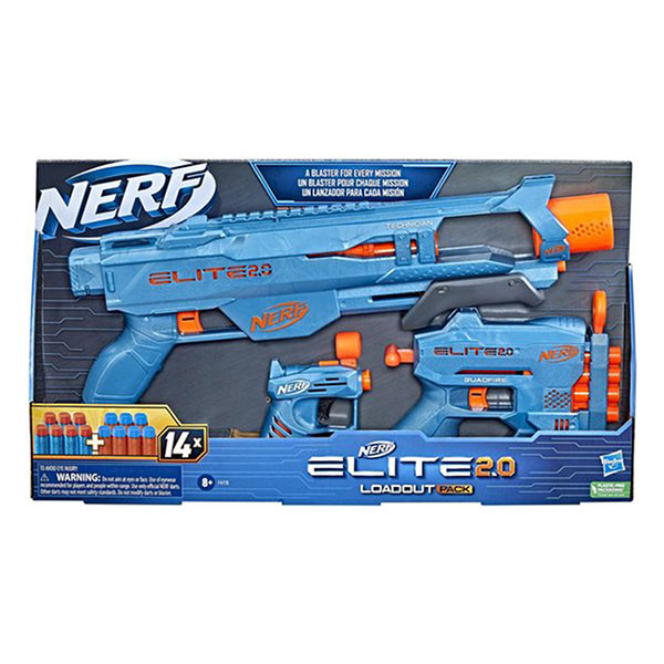 Hasbro Speelgoedblaster | NERF | Elite 2.0 Loadout Pack (14 schuimdarts) 19516616161 K071000525 - 4