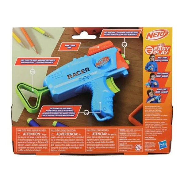 Hasbro Speelgoedblaster | NERF | Elite Junior Blaster (4 schuimdarts, Vanaf 6 jaar) 19516624801 K071000523 - 4