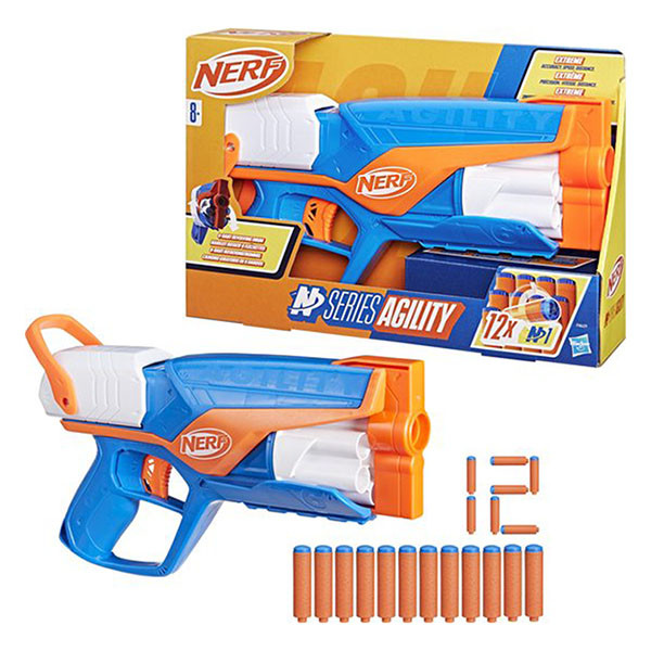 Hasbro Speelgoedblaster | NERF | N Series  (12 schuimdarts, Vanaf 8 jaar) 19516624687 K071000524 - 3