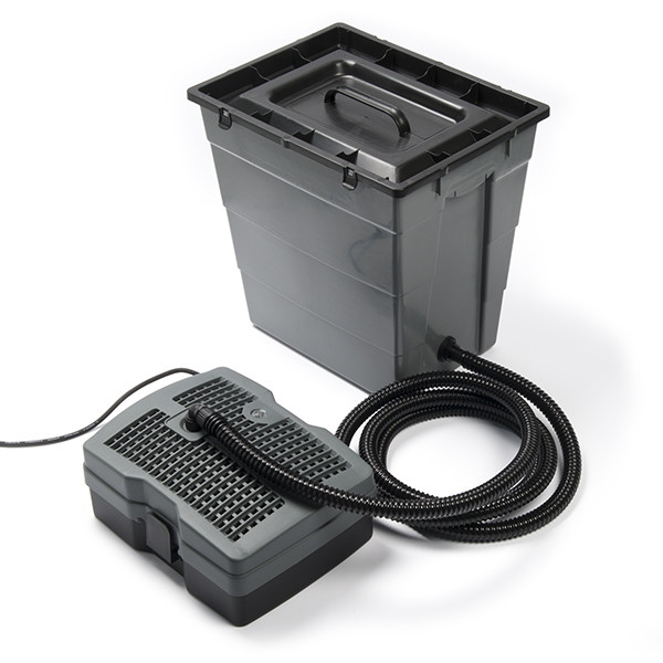 Aan het leren bolvormig Heerlijk Doorloopfilter set | Heissner | 1000 ltr/u (6 m³, UV lamp) Heissner  Kabelshop.nl